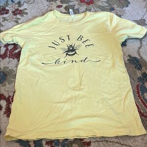 Yellow 'Just Bee Kind' T-Shirt